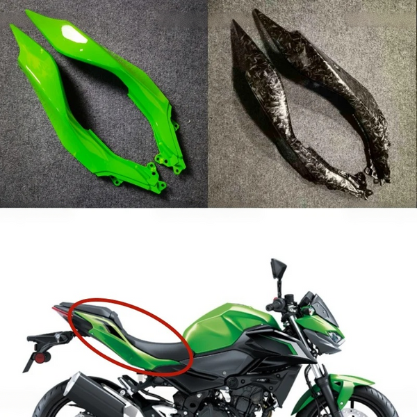 Tylna owiewka motocyklowa, boczny panel tylnej części pasujący do Kawasaki Ninja500 Ninja 500 Z 500 Z500 2024 2025 2026