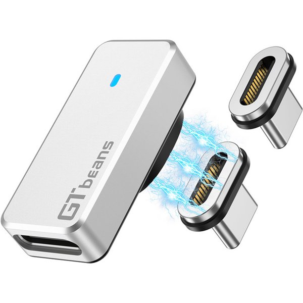 Adaptateur magnétique 140W 24 broches USB C PD4.0, convertisseur de câble de Charge rapide pour iPhone 15 Ipad Pro Macbook, connecteur Steam Deck