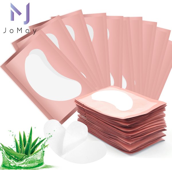 Patchs autocollants pour extensions de cils, 50 pièces, tampons sous les yeux, maquillage patch extension de cil patch extensions de cils faux cils maquillage maquillage femme eyelash tape extensions