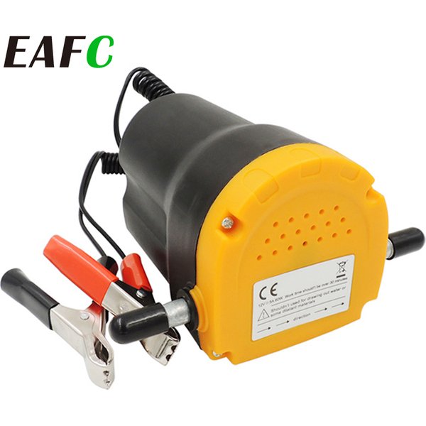 Eafc 12v auto motor ölpumpe 60w elektrisches öl/dieselmotor ölwanne abzieher klar swap kraftstoff transfer saugpumpe für auto boa