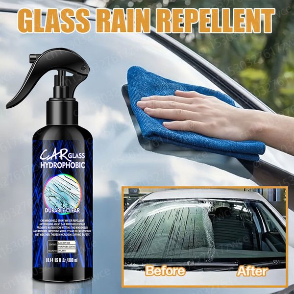 Spray hydrofobowy do samochodu, powłoka przeciwdeszczowa do szyb, płyn antydeszczowy do szyb samochodowych, maska na lusterka, autochemia.