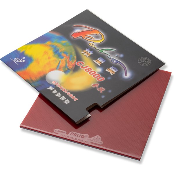 PALIO CJ8000 Table Tennis Rubber 2 Wings Loop Offensive Allround Control Spin Speed Ping Pong Sponge