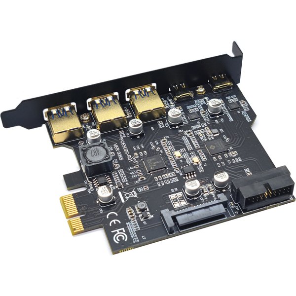 Typ C USB 3.2 Gen1 PCIE Card Hub USB 3.0 PCI Express Board PCI-E PCI E USB 3 Adapter Multiplikator USB3 3.1 Controller Riser Karten