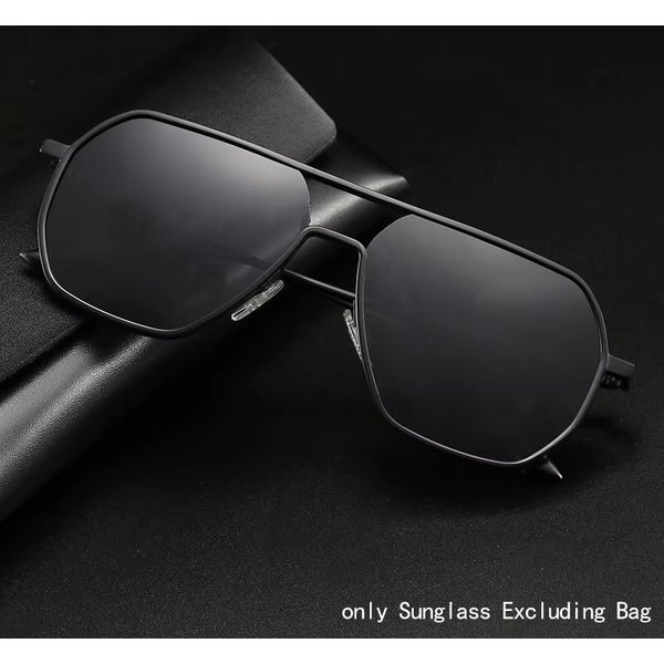 Men's Retro Sunglasses Brand Designer High Quality Metal Frame Sunglasses Protective Driving UV400