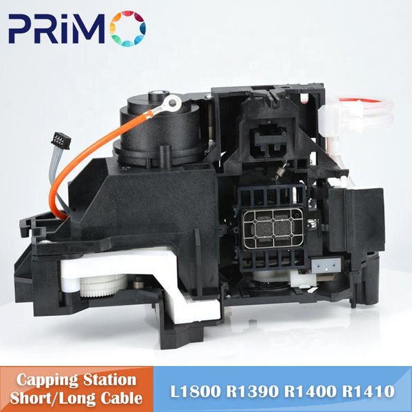 L1800 R1390 Tintenpumpensystem-Baugruppe mit Capping-Station für Epson R1400 R1410 1390 1400 1430 1500 1500W A3 Zylindrischer UV DTF DTG
