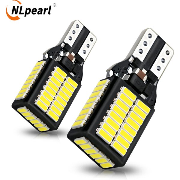 NLpearl 2x T15 W16W Led Canbus 1800Lm Super lumineux 921 912 ampoule LED 54SMD 4014 feu de recul de voiture feu de signalisation arrière automatique