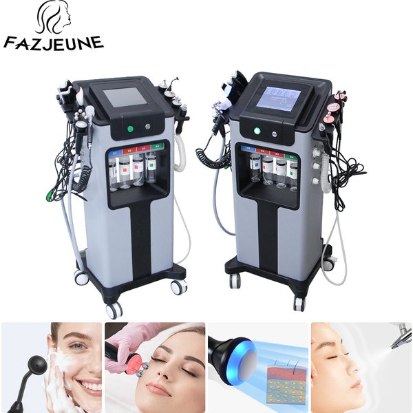 10/12 in1 Wasserstoff Gesichtssauerstoff Maschine Tiefenreinigung Multifunktions Haut Hydra Dermabrasion Hautpflege Bio-Lifting Scrubber SPA