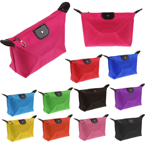 Sacs à cosmétiques boulettes coréennes, sac à main de voyage Portable pour femmes, porte-maquillage, pochette de toilette étanche, couleur bonbon, bourse de beauté
