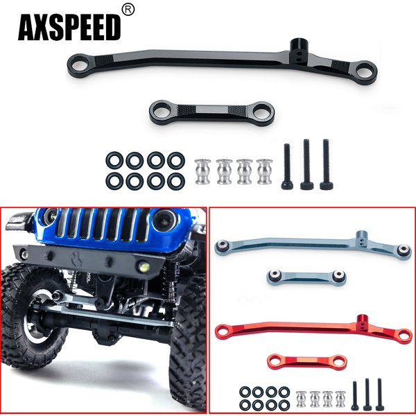 AXSPEED – pièces de biellette de direction en métal CNC pour Axial SCX24 AXI90081 AXI00002 1/24 RC Crawler Car Truck Accessories