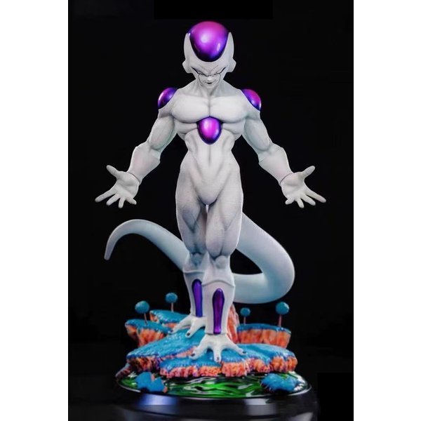 27cm/10.63 cala Figurka Anime Dragon Ball Z Freezer Ostateczna Forma Figurka Freezer Figurki Akcji z PVC Kolekcja Model Zabawki Prezenty
