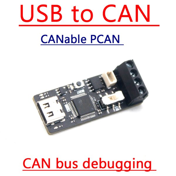 USB zu CAN CANable PCAN Debugger TYPE-C USB CAN-Bus Debugging-Tool für Linux Win10 11 USB Debug-Software Kommunikationswerkzeug