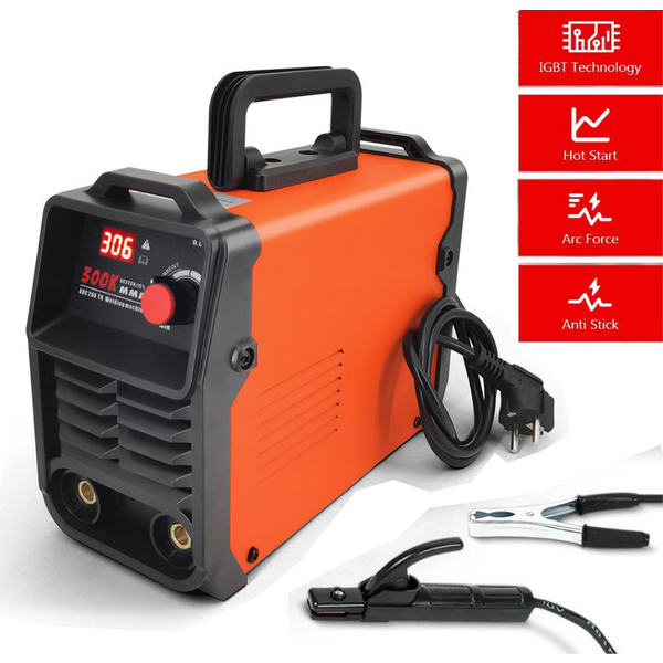 Tragbares 300K MMA Lichtbogenschweißgerät Inverter-Schweißmaschine 220V Mini-Elektroschweißgerät 50/60Hz Autoreparaturwerkzeuge