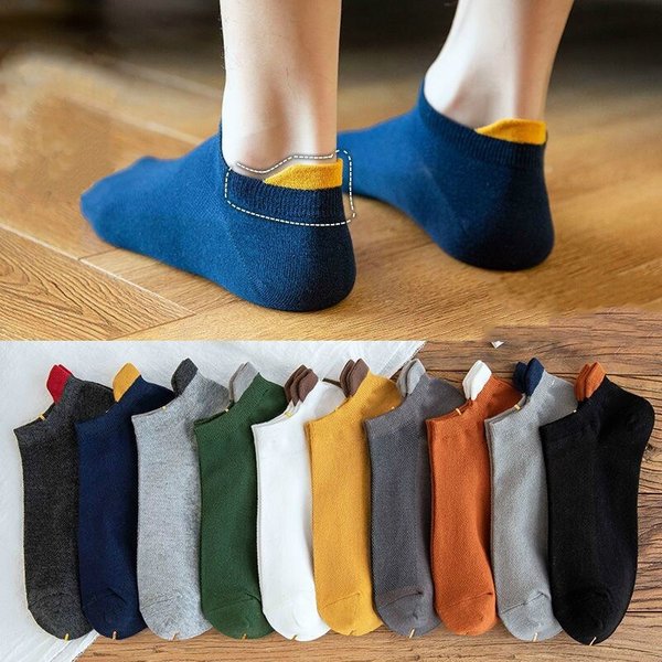 10 Paar hochwertige Herren Socken Baumwolle kurze Socken für Männer niedrig geschnittene Söckchen atmungsaktive Sommer lässige weiche Sports ocken