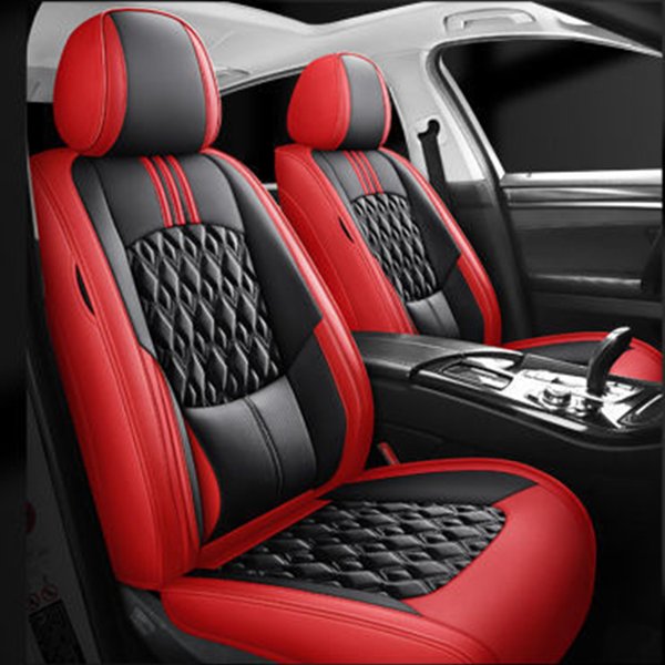Housses de siège de voiture en cuir, coussin de siège avant, accessoires intérieurs, Jeep TraffWK2, WJ Fosot, Wrangler Compass, Renegade Grand
