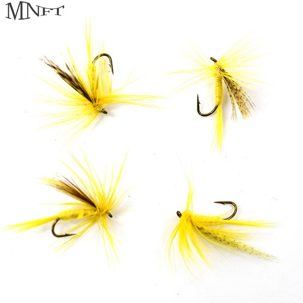 MNFT 10 Stück 12 # Fliegenfischen-Köder, Insekten-Stil, MosquitoTrout, Fliegen, Köder, Haken, Trockenfischen