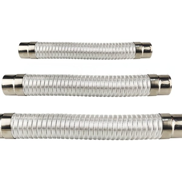 Tuyau d'échappement de vapeur d'air chaud, conduit de Ventilation de 1m/1.5m de long, divers raccords flexibles de 5cm à 9cm de diamètre