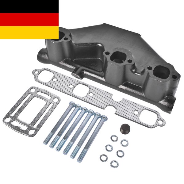 AP03 Hochleistungs-Abgaskrümmer mit Hardware-Dichtungen für Volvo Penta und OMC V6 4.3L Motoren 3852338 3857656