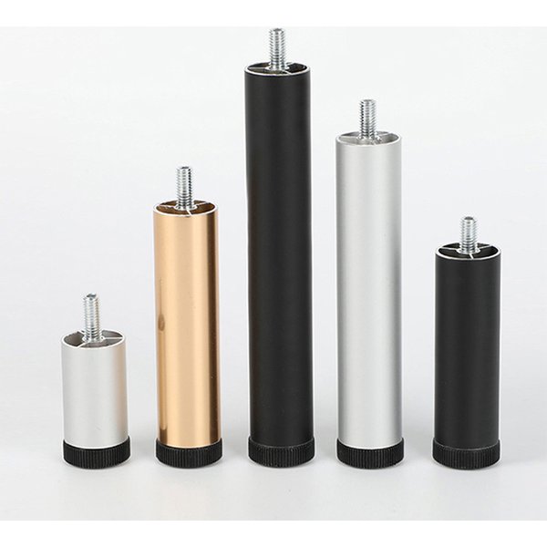 Support de meuble réglable, coussin de pied, support de tube rond, machine à laver surélevée, réfrigérateur, armoire à chaussures, pieds surélevés