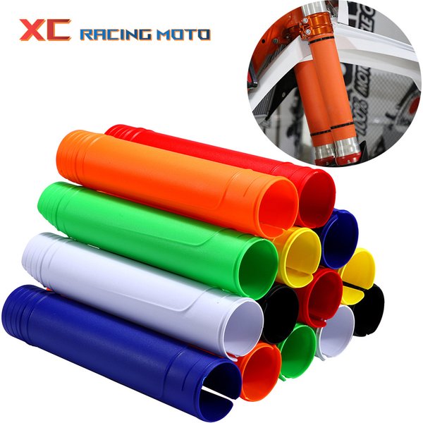 Pour KTM Yamaha Suzuki Kasawaki Honda EXC SX XC YZ YZF RMZ DMZ KLX KX KXF CR CRF universel moto fourche garde protecteur couvre