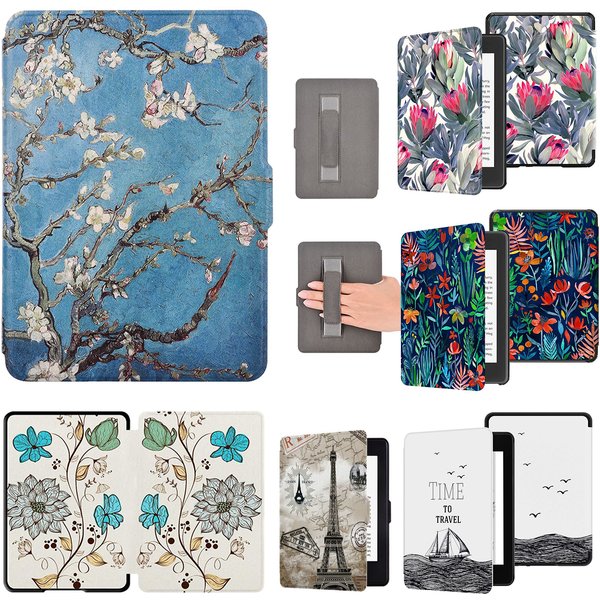 Leather Case with Hand Belt for Kindle Paperwhite 11th Generation Case 6.8 Inch 2021 M2L3EK M2L4EK Kindle Paperwhite 5 Funda
