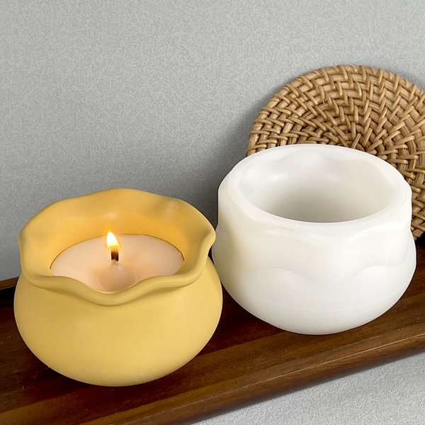 Kreativität Aquarium Kerze Glas Silikon Form DIY Handgemachte Beton Epoxidharz Lagerung Box Formen Gips Sukkulenten Vase Form