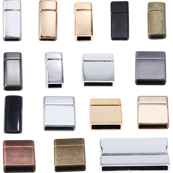 5-10 teile/los Legierung Flache Starke Magnetische Verschluss Magnetische Schnallen Lederband Stecker Für DIY Schmuck Machen Armband zubehör