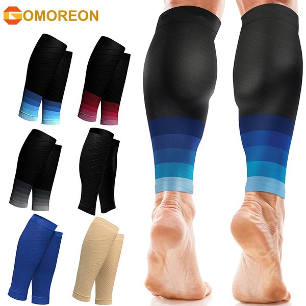 1Pair Calf Compression Sleeves Running Leg Compression Sleeve 20-30mmHg Compression Socks for Shin Splint for Men Women