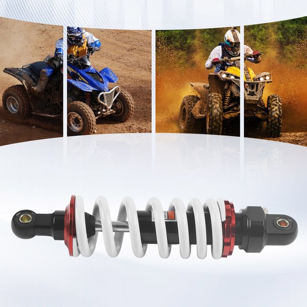 290 mm ATV-Stoßdämpfer aus Aluminiumlegierung mit hinterer Federunterstützung für die meisten Geländefahrzeuge/Quads/Pit-Bikes