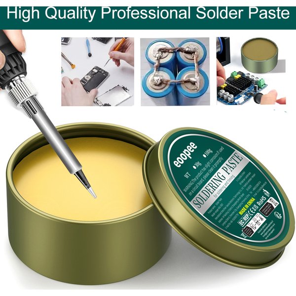 Solder Paste Rosin Flux 10g/30g/100g Lead-free Welding Flux Iron Repair Welding Paste Soldering Tin Soldering Oil Soldering Flux