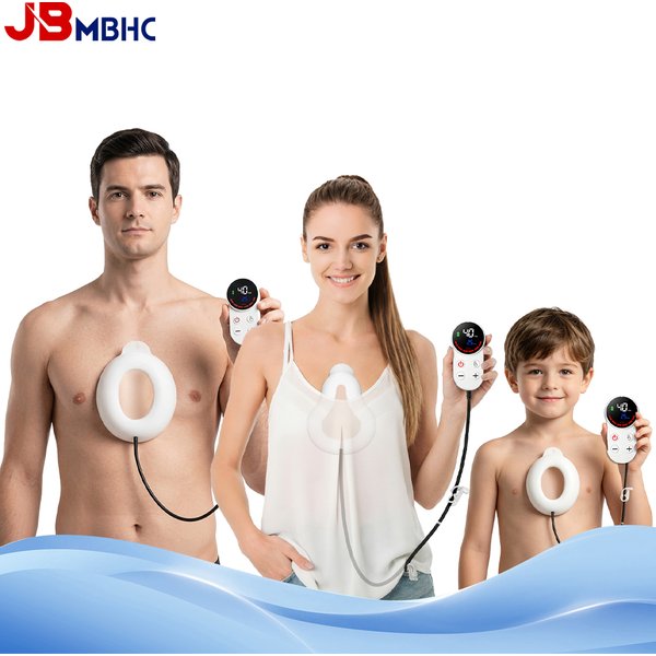 Pectus Excavatum Vacuum Bell with Automatic Pump Pectus Excavatum Orthosis Brace for Sunken Chest Thoracic Depression Support