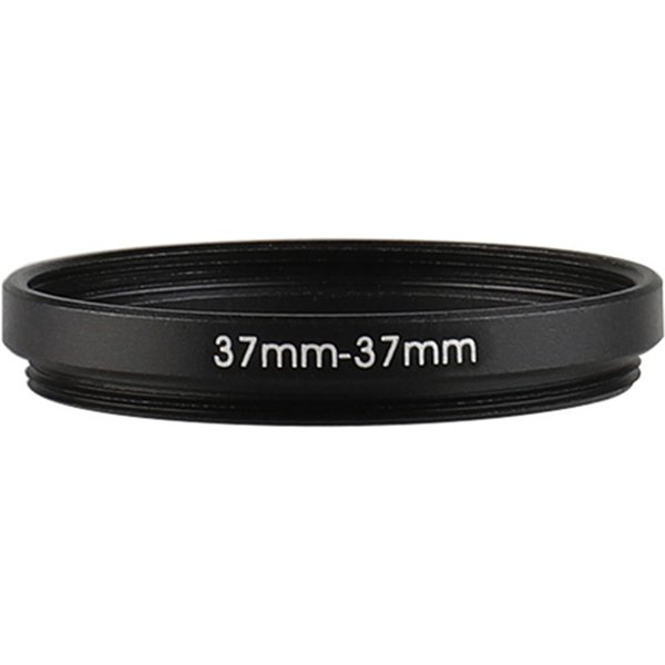 37mm-37mm Step Up Ring Lens Filter Adapter Ring 37 To 37 37-37mm Stepping Adapter Camera Adapter Ring