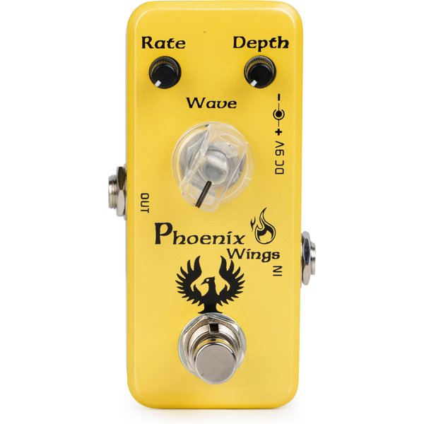 Movall MP-317 Phoenix Wings Tremolo Guitar Effects Pedal with True Bypass Electric Guitar Parts & Accessories