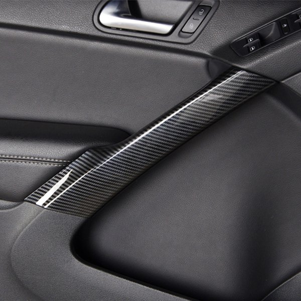 For VW Tiguan 2008 2009 2010 2011 2012 2013 2014 2015 2016 Car Styling Accessories Interior Door Armrest Handle Pull Cover Trim