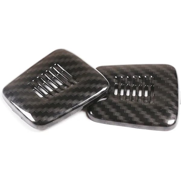 2Pcs for BMW F30 F32 F07 F10 F15 F12 F25 X3 X5 3 4 5 6 Series ABS Chrome Interior Roof Dome Microphone Cover Trim Accessories