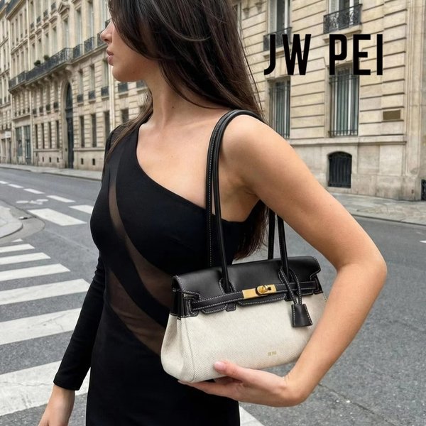 Sac à main et sac à bandoulière pour femme, modèle JW PEI Yara, avec un design exclusif, sac porté sous le bras