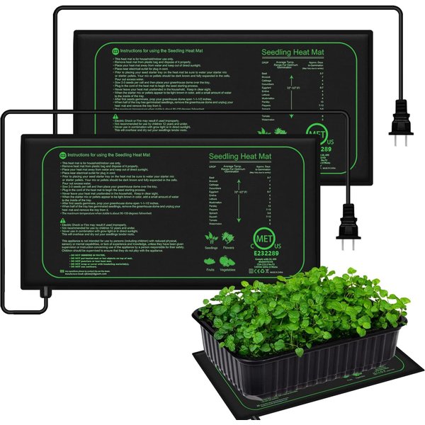 10/25/50CM Sämling Wärme Matte Zimmerpflanzen Keimung Wasserdichte Heizung Pad Vermehrung Klon Starter Matte EU/US/UK Stecker