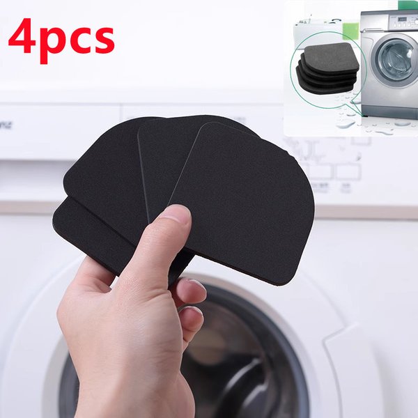 Coussinets anti-vibration pour les pieds, éponge épaisse, machine à laver, tampons antichocs, réfrigérateur, meubles, réduction du bruit, polymères non ald-ald, 4 pièces