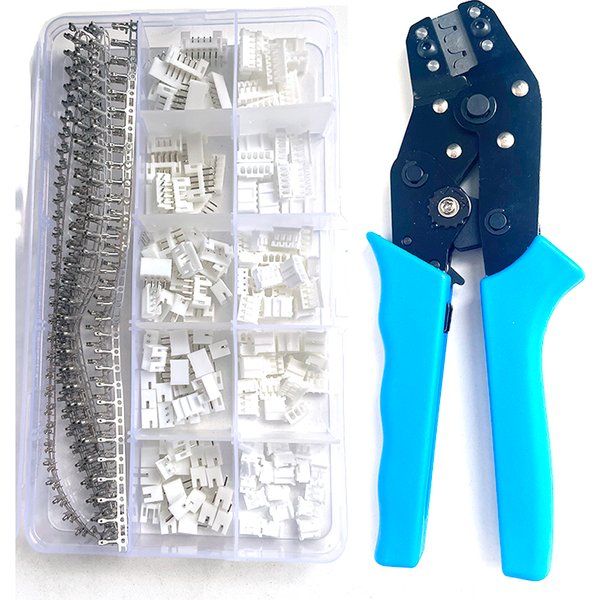 460PCS JST XH2.54 XH 2,54mm PH2.0 Draht Kabel Stecker 2/3/4/5/6 Pin Pitch Männlich Weiblich Steckdose Terminal Zange Set
