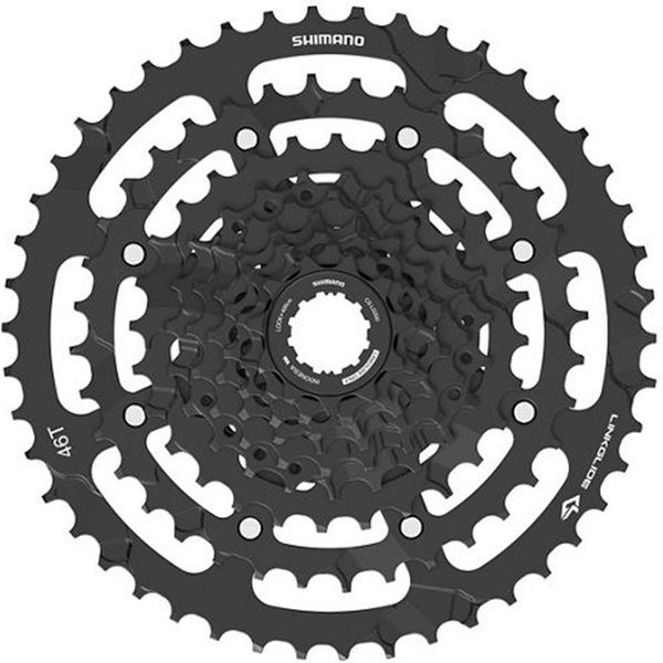 Shimano Link glide Kassette 9-Gang CS-LG300-9 11-36t 41t 46t Cues U4000 Serie Kettenrad 9v 9s Original Fahrrad teile