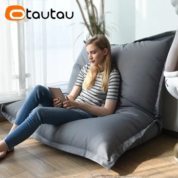 OTAUTAU M/L Outdoor/Home Sitzsackbezug 140x180cm DD103【Kein Füllstoff innen! Sie müssen selbst den Füllstoff kaufen!】