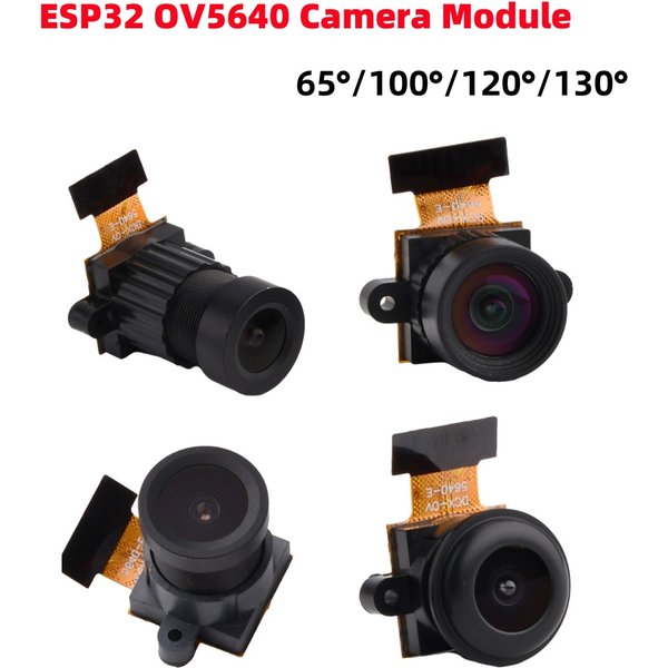 ESP32 OV5640 DVP-Kameramodul 5 MP Entwicklungsplatine Kameramodul 65 ° /100 ° /120 ° /130 ° Weitwinkelobjektiv