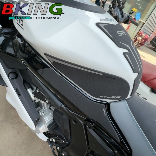 Autocollants antidérapants pour réservoir de moto CFMOTO 675NK NK675 675 NK 2025 +, 3M, coussinet latéral à gaz, genouillère, protecteur, accessoires