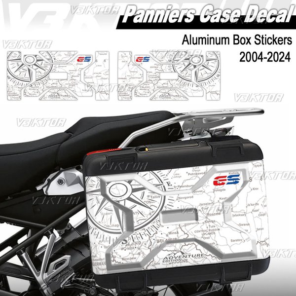 Motocykl Vario Case naklejka boczne pudełka SuitCases sakwy ochraniacz bagażu naklejka na R1200GS R1250GS R 1200 1250 GS 2004-2024