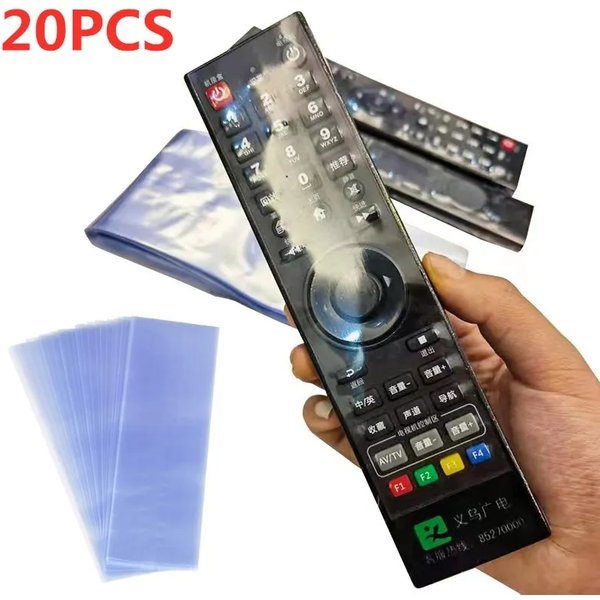 1/5/10/20PCS Transparent Shrink Film Bag Anti-dust Protective Case Cover For TV Air Conditioner Remote Control Shrink Plastic