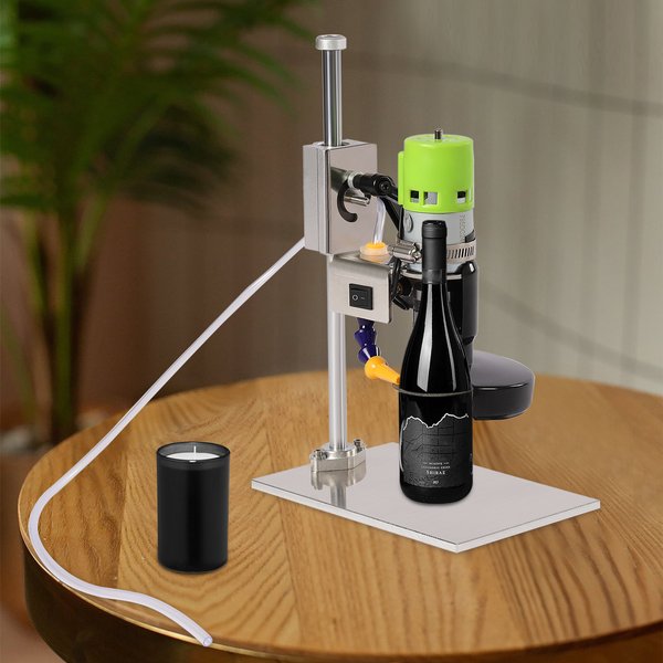 150W Elektrische DIY-Flaschenschneidemaschine 6000 U/min Glasweinflaschenschneider für Runde/Quadratische/Irreguläre Glas- oder Keramikflaschen