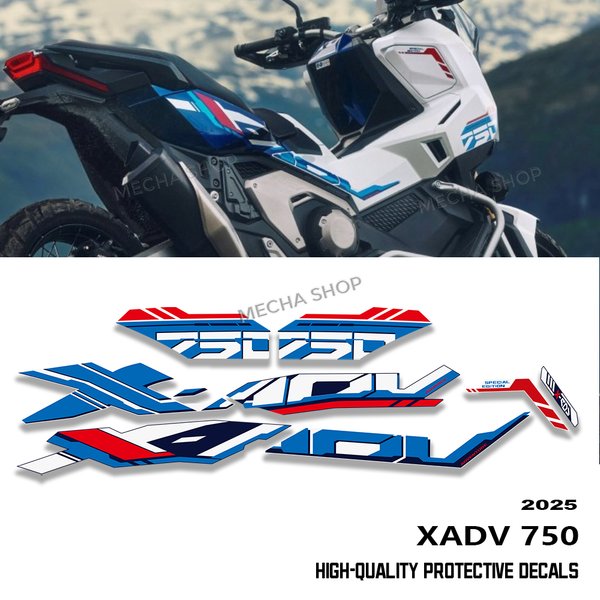XADV 750 Für X-ADV 750 X ADV750 2025 2026 Verkleidung Aufkleber Körper Dekoration Aufkleber Kit Anti-Scratch PVC Aufkleber