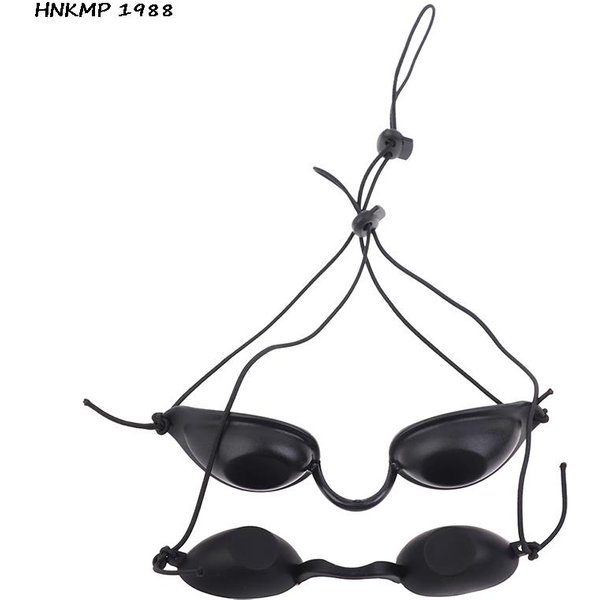Lunettes de protection des yeux pour les mariées, patch oculaire, lumière rouge et bleue, thérapie par la lumière LED infrarouge UV IPL, lunettes de sécurité souples