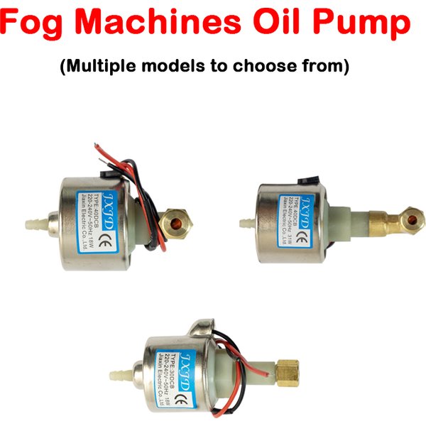 JXJD Rauchölpumpe 30DCB 18W 40DCB 18W 31W 110V oder 220V Verschiedene Modelle für Nebelmaschinenteile Elektromagnetische Pumpe