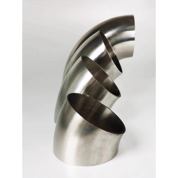 Raccord de tuyau coudé en acier inoxydable 304, 19/25/32/38/45/51/57/63/76/89/102/108Mm, 304