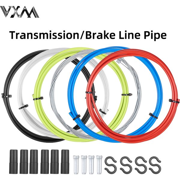 VXM 2 m Draht für Fahrradschalthebel Schaltwerk Bremskabel Rohr 4 mm/5 mm MTB Rennrad Linie